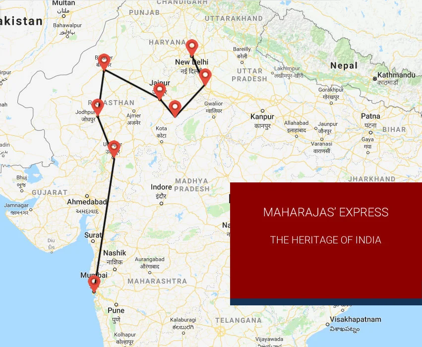 Maharajas Express The Heritage of India