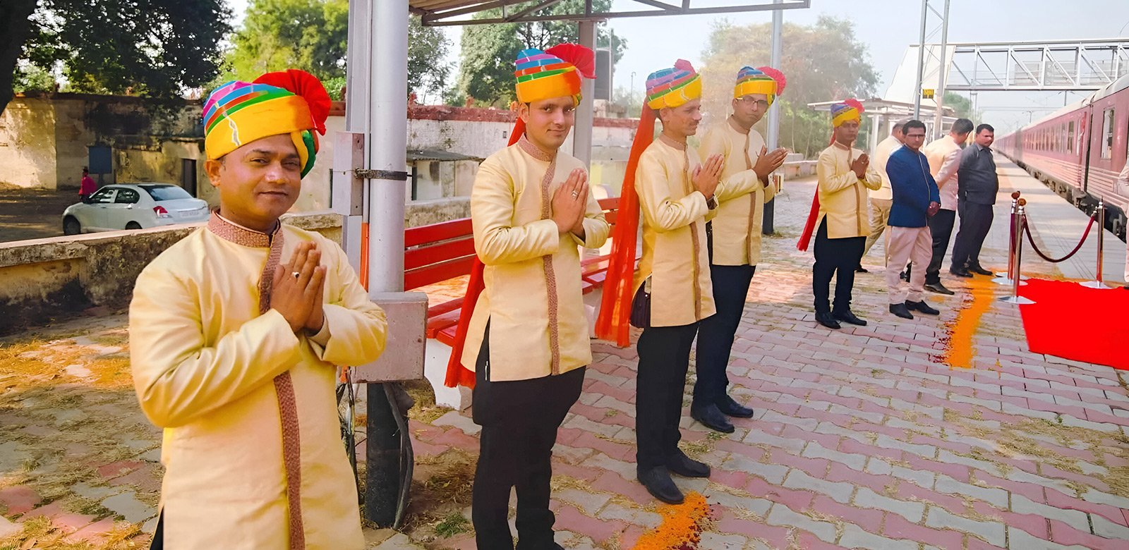 Maharaja Express Welcome